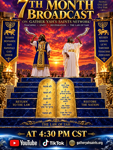 7th Month Broadcast flyer
