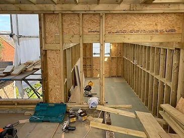 Loft Timber Framing in London by Harris Construction