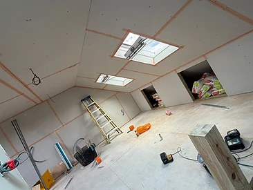 Plasterboard & Velux in London by Harris Construction