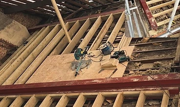 Structural Beams in South London by Harris Construction