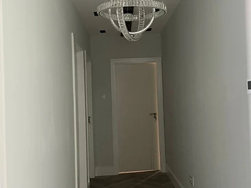 Renovated Hallway in London by Harris Construction