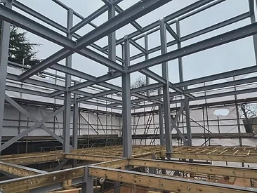 Steel Structure in East London by Harris Construction