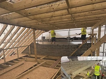 Roof Framing in West London by Harris Construction