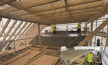 Roof Framing in West London by Harris Construction