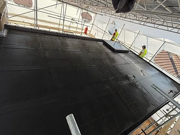Flat Roof Waterproofing in London by Harris Construction