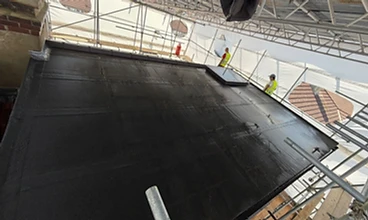 Flat Roof Waterproofing in London by Harris Construction
