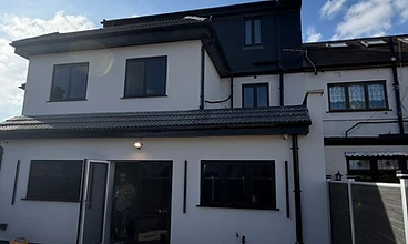 Rear Extension & Patio in London by Harris Construction