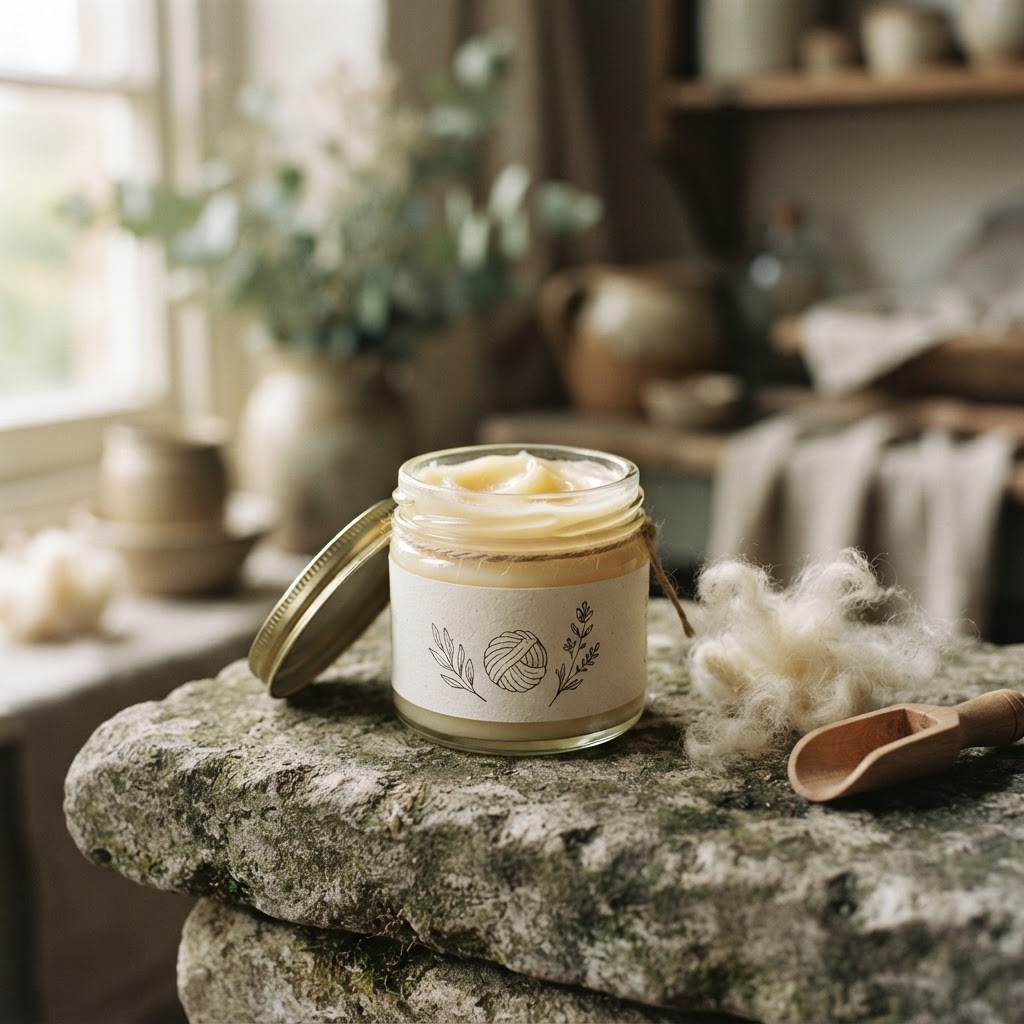 Prounol Pure Lanolin Balm - 200 ml, Hand & Foot Cream
