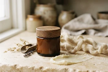 Still life representing Lanolin