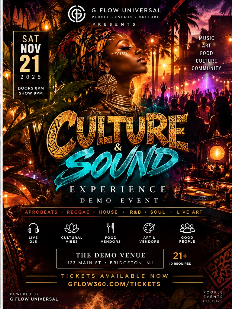 Culture & Sound Experience — Demo