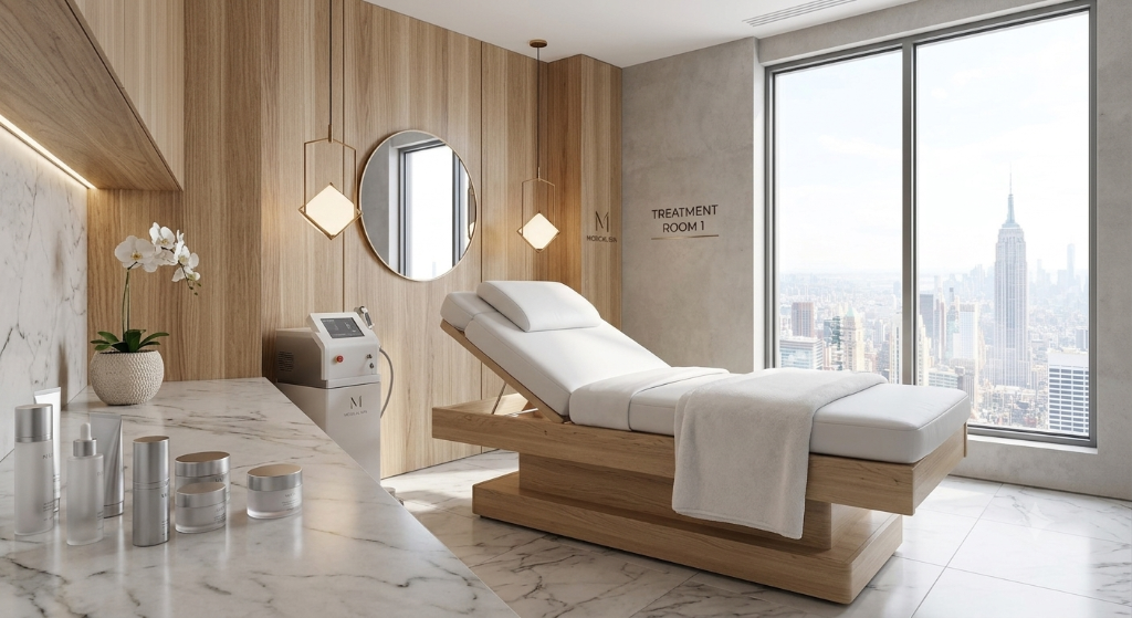 Luxury spa reception — DeskawayAI™ Team