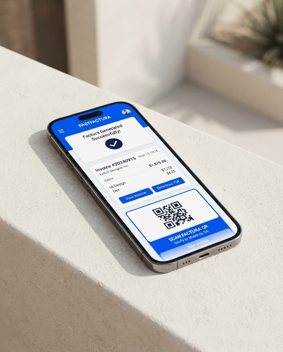 FacturaOS product screenshot