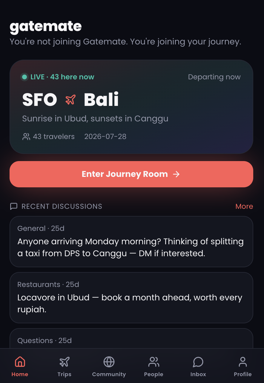 GateMate product screenshot