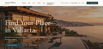 Luxury Vallarta Realty product screenshot