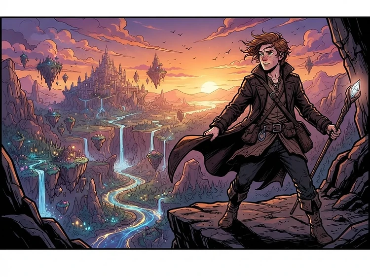 Graphic Novel art style preview