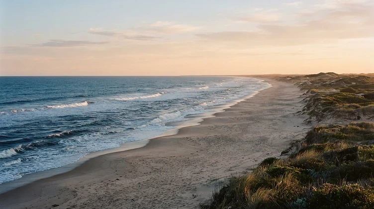 Praia do litoral sul