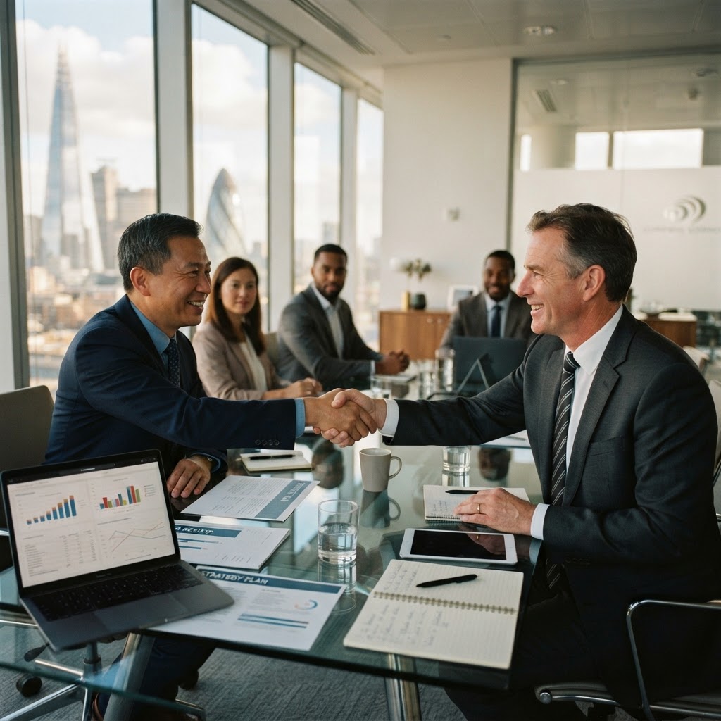 Business meeting representing foreign-owned companies in Malaysia