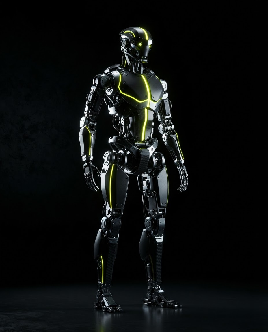 Robotick humanoid service robot