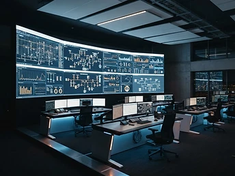 AMKRON industrial control room