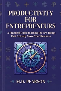 Productivity for Entrepreneurs — eBook cover