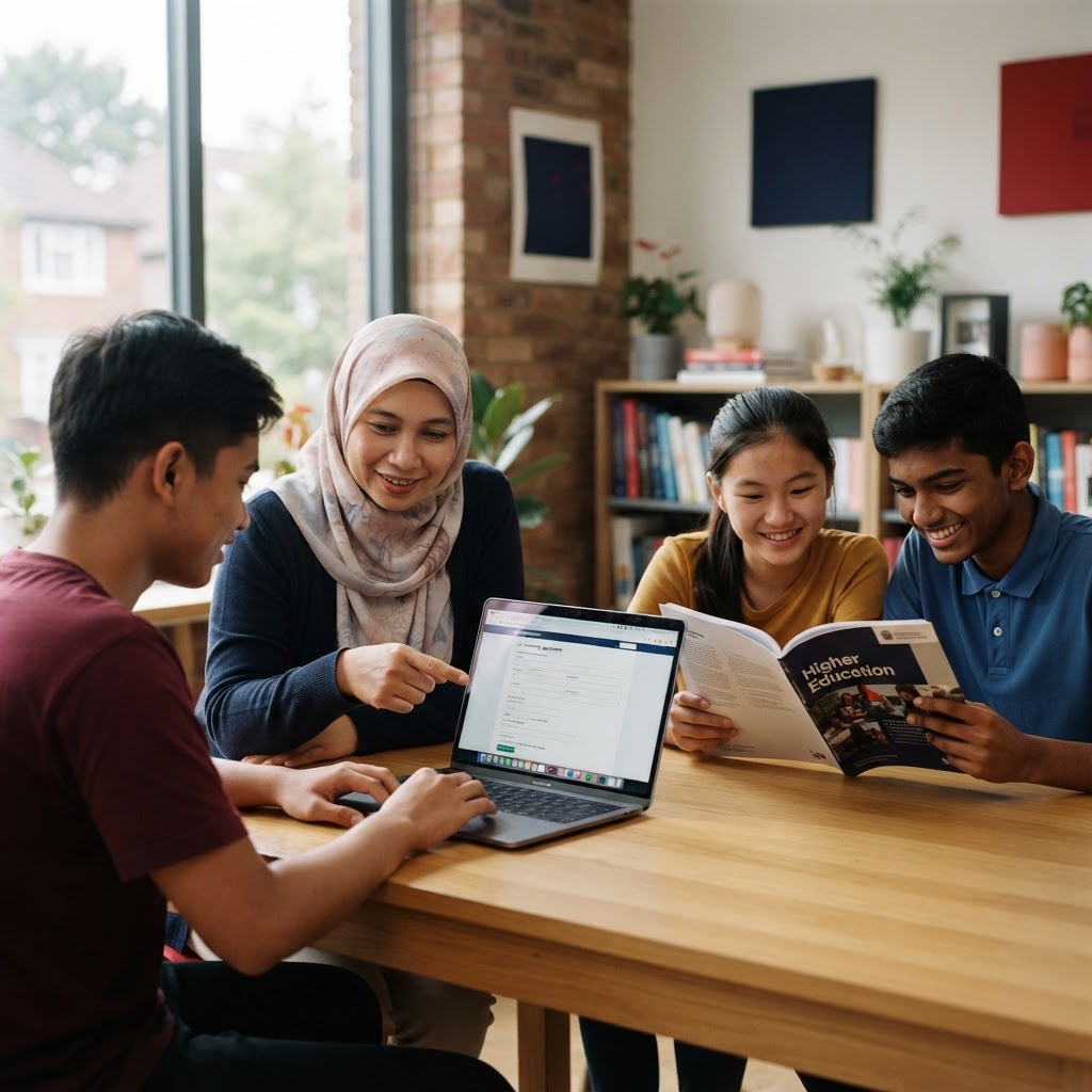 The MABECS team guiding Malaysian students through UK university applications