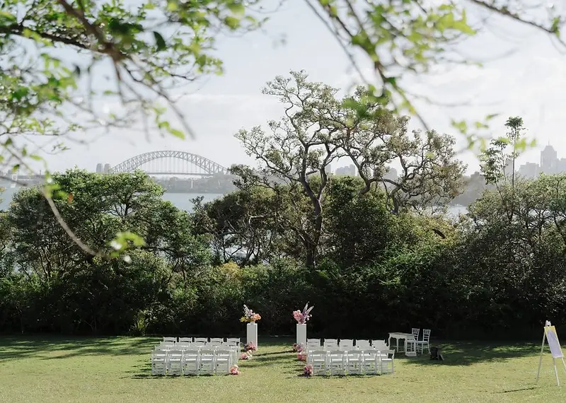 Athol Hall in Mosman, a heritage wedding venue with sweeping Sydney Harbour views