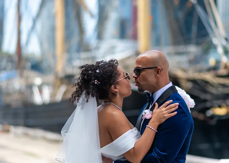Modern and elegant wedding ceremony space at the Pyrmont Registry in Sydney