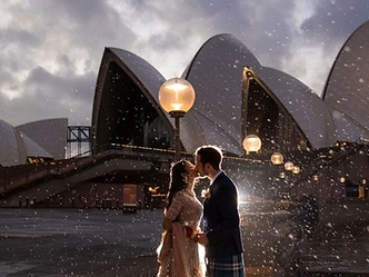 Sydney Opera House wedding photography in Circular Quay, Sydney