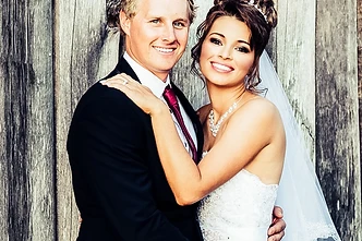 Cindy and Scott standing together during their romantic and enchanting Ottimo House wedding in Sydney
