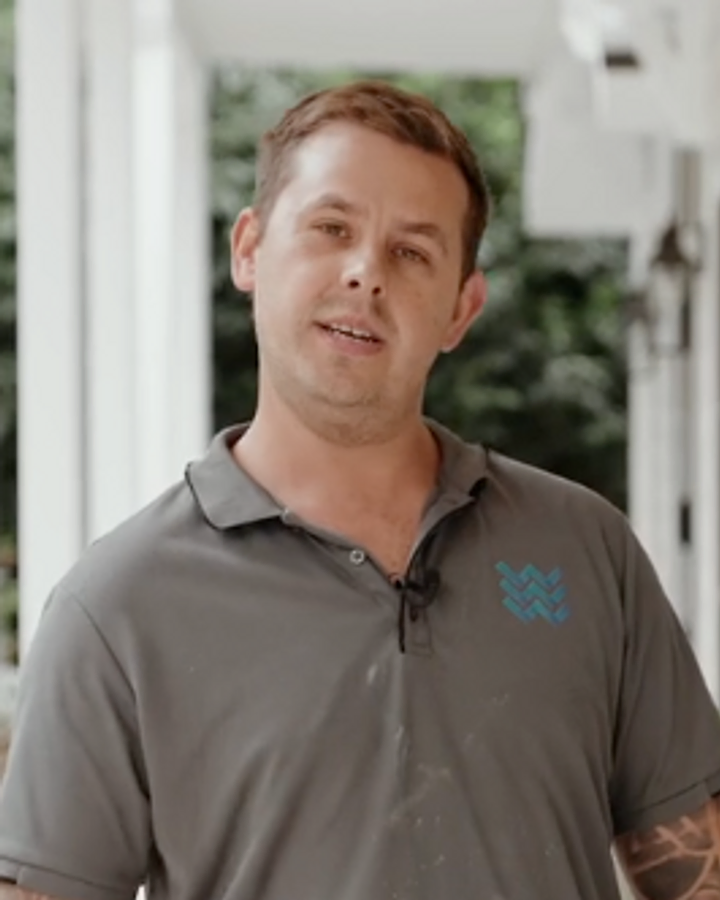 Michael Wells, founder of Wells Brothers Tiling