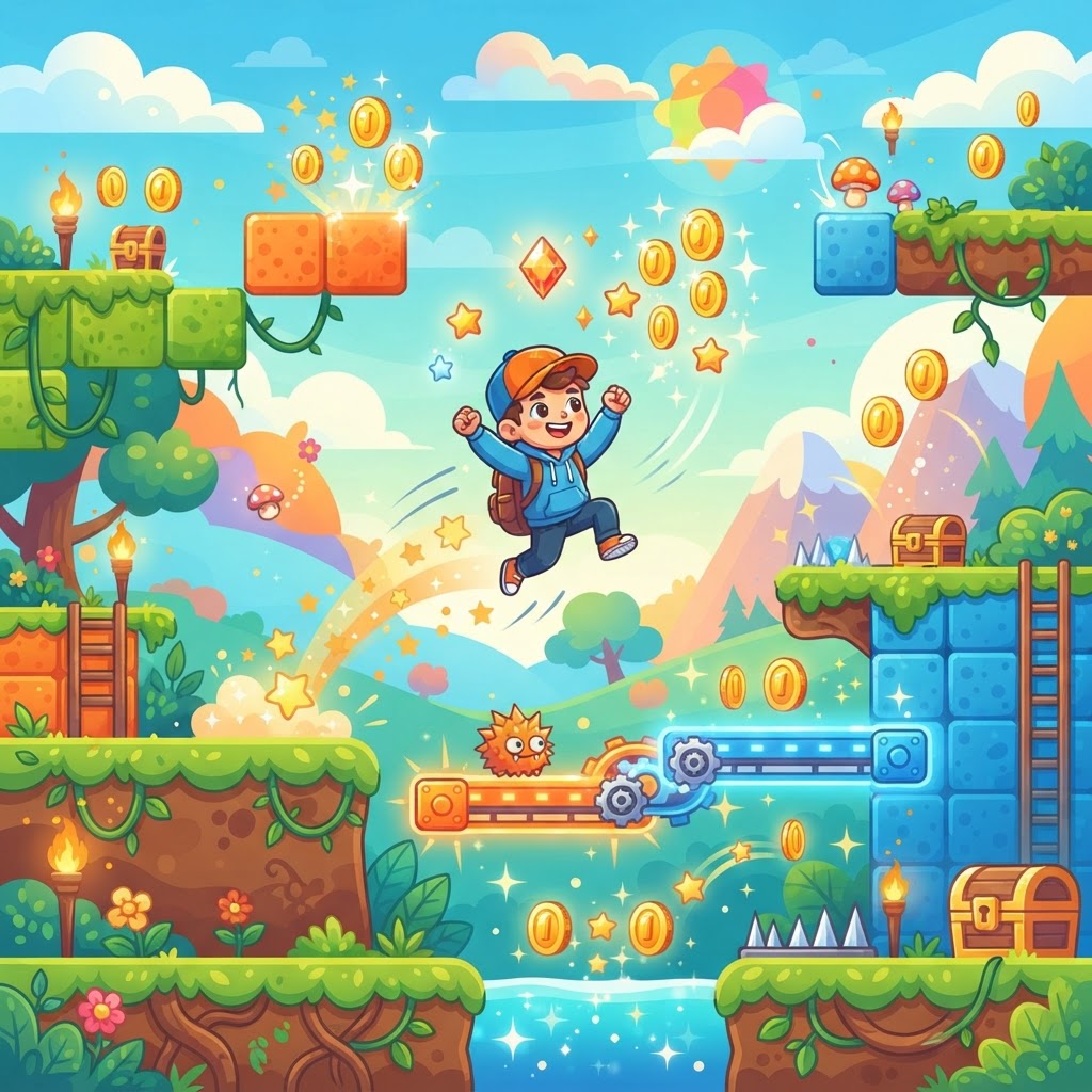 GameMaker Studio: אנימציה, מוסיקה ואיזון