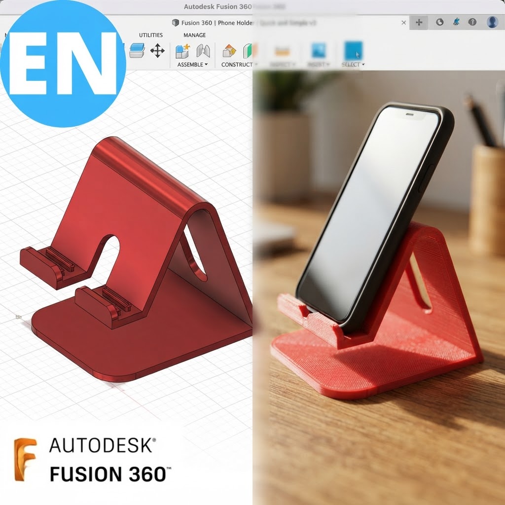 מידול מתקדם: Fusion 360