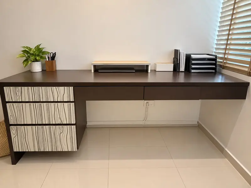Home Office Declutter & Clean — Toa Payoh — after cleaning