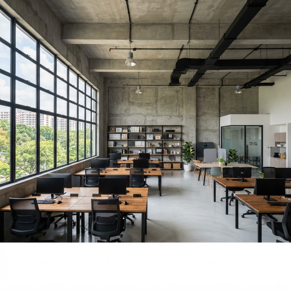 Office Post-Renovation — UBI — after cleaning