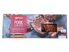 Rack of Pork Rib Loin BBQ