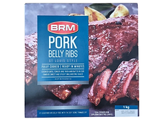 Pork Belly Ribs BBQ