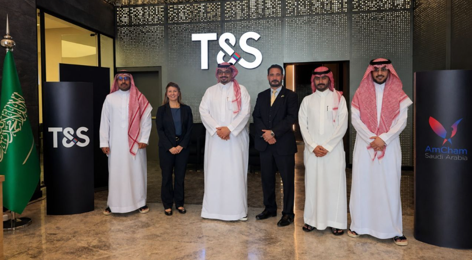 Hosting AmCham delegates at the T&S office