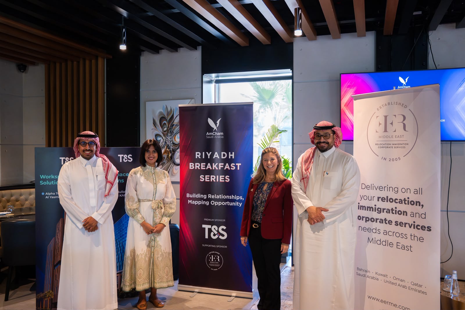 Riyadh Breakfast Series — T&S as Premium Sponsor