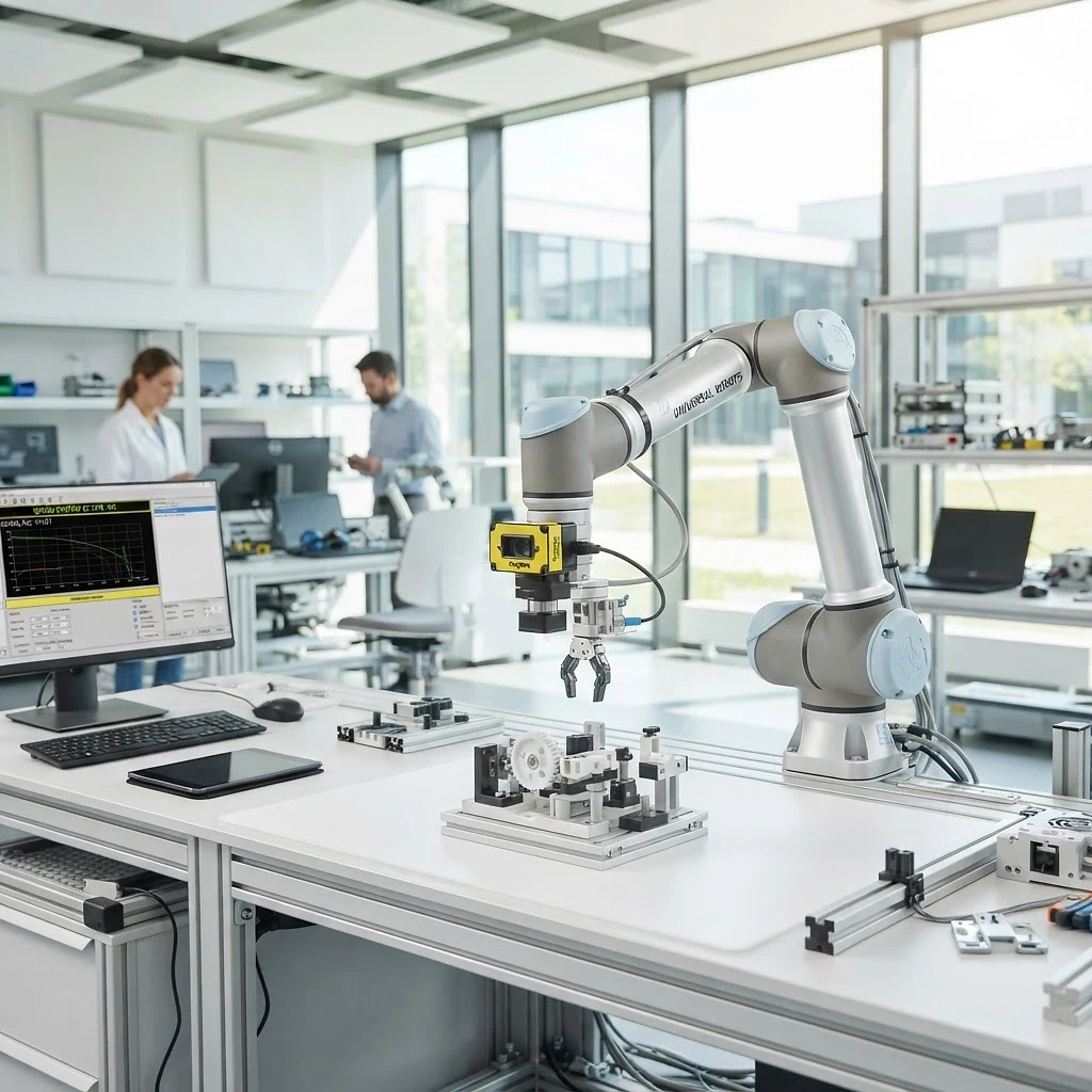 Collaborative robotics with vision