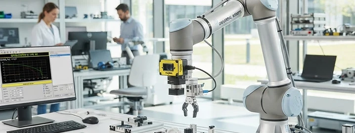 Collaborative robotics with vision