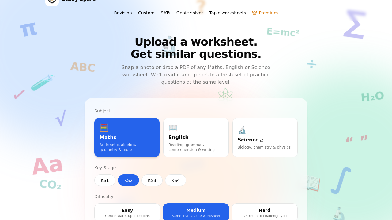 Tutoring/tuition template preview