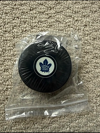 Mitch Marner Autographed Toronto Maple Leafs Puck