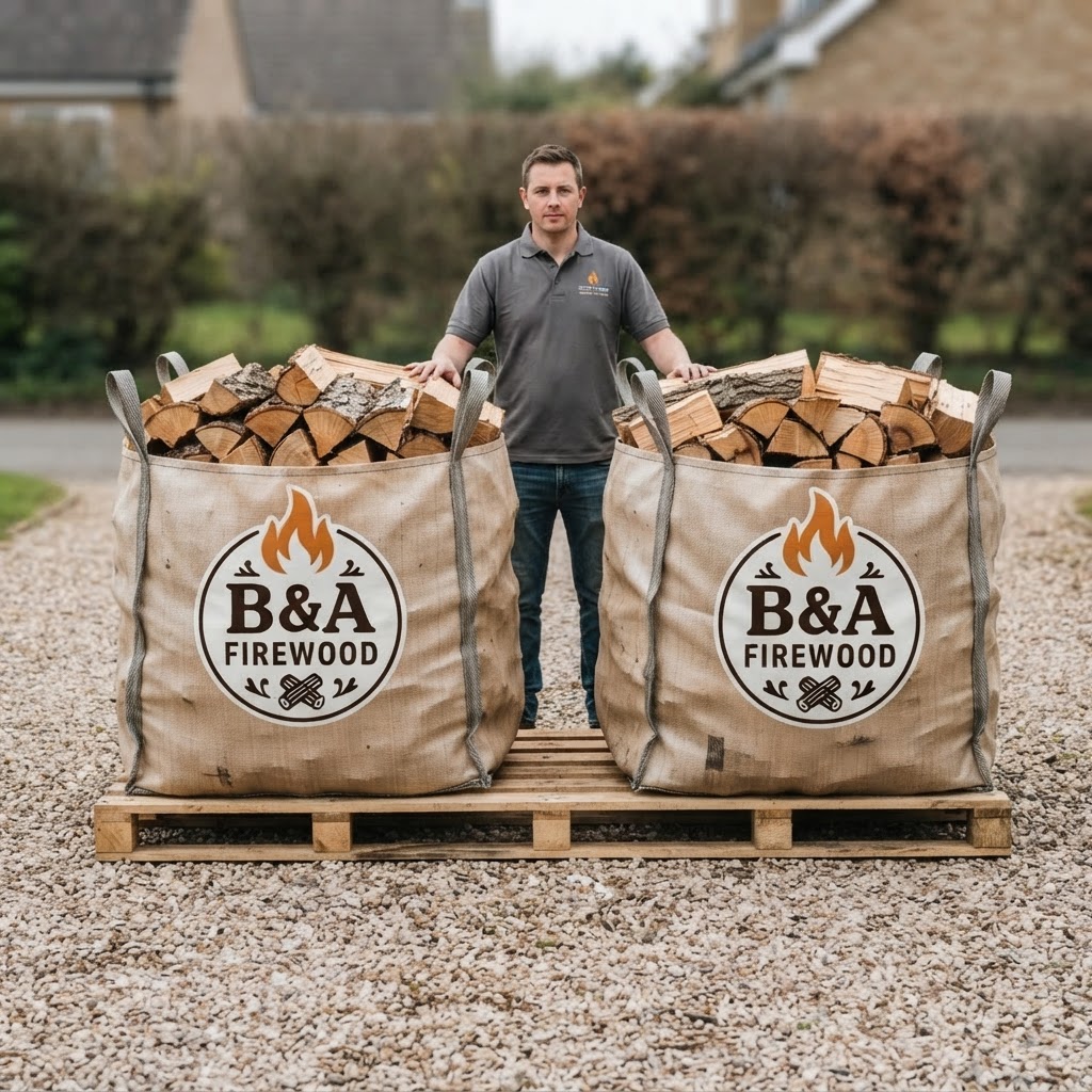 2 Bulk Bag Kiln Dried Hardwood — Discounted Offer