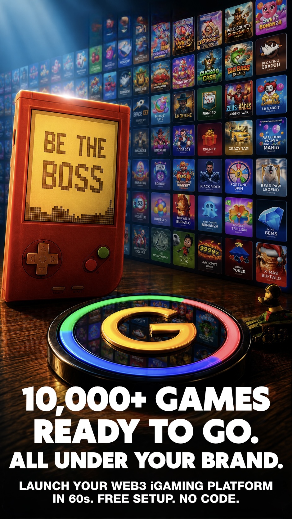 10,000+ Games Ready