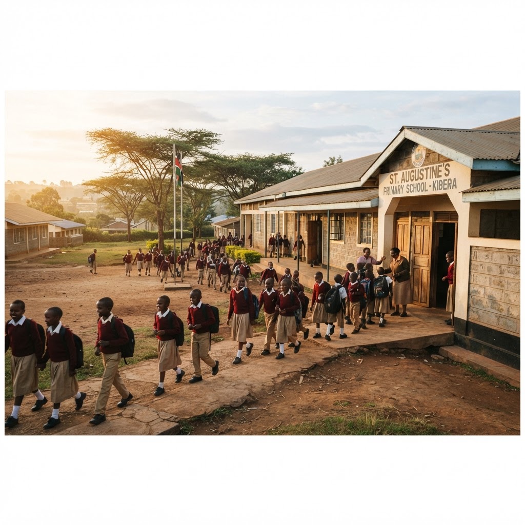 Kenyan school leader