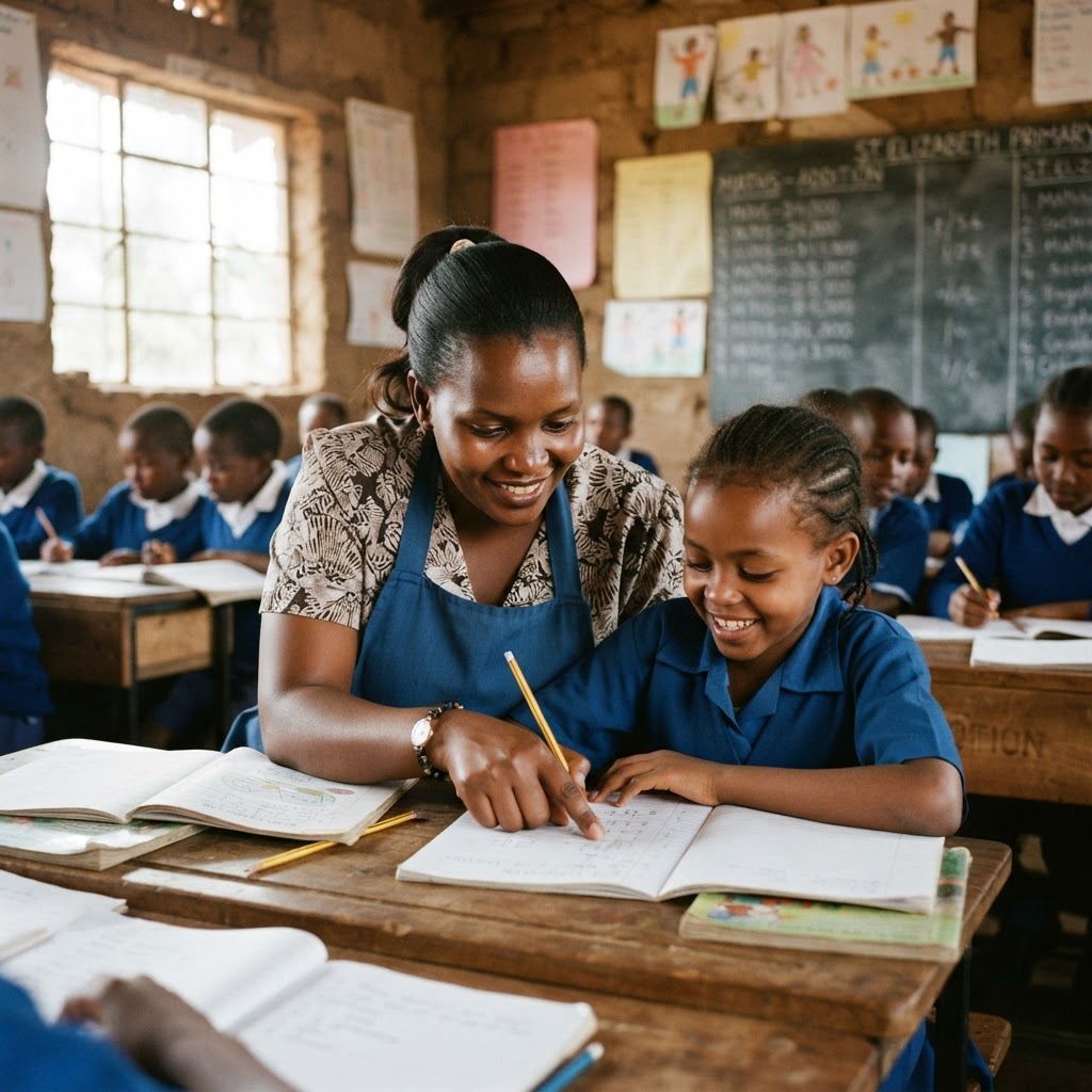 Kenyan teacher