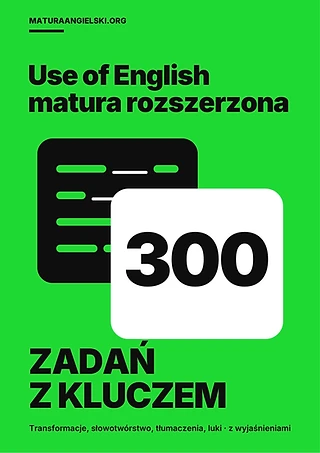 300 zadań Use of English z kluczem