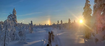 Private 10km husky safari 1–3 hengelle