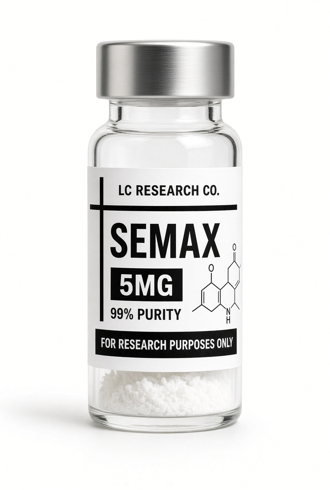 Semax research vial