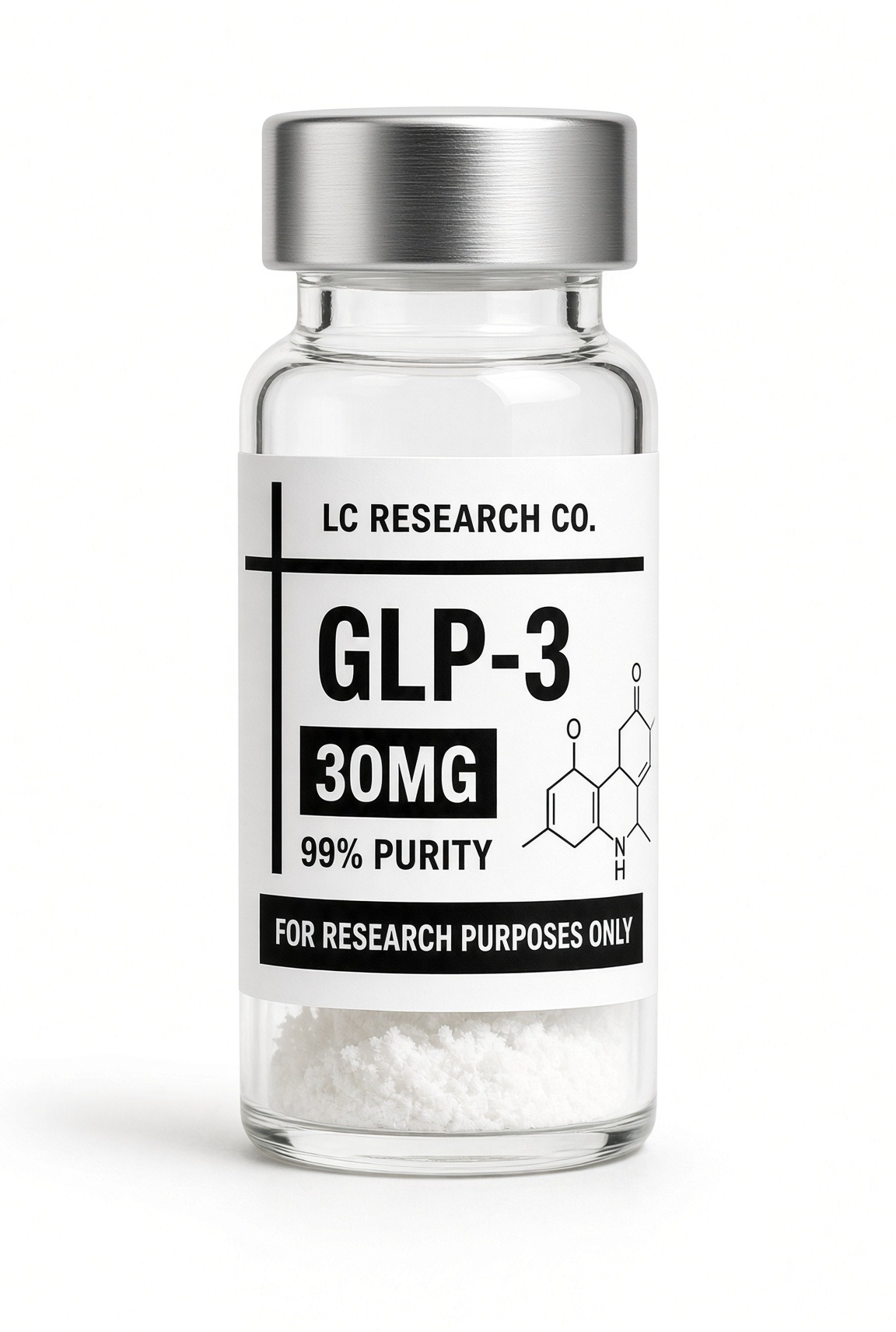GLP-3 research vial